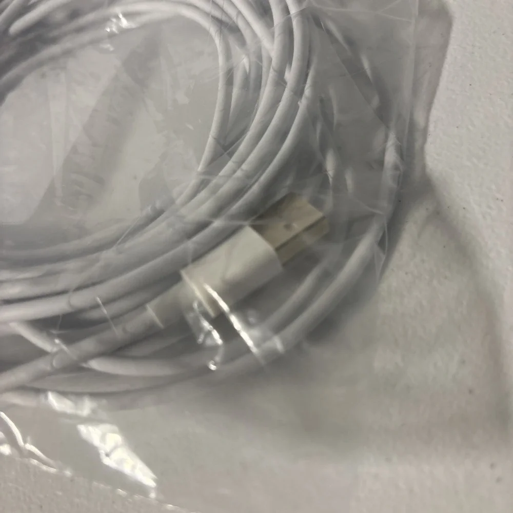 Genuine Apple USB-A to Lightning 16' Charging Cable Never Used Tested Good